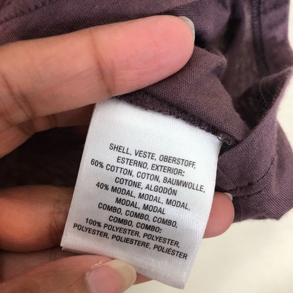 EUC Anthro Meadow Rue mauve ruffled tank top - Picture 5 of 9